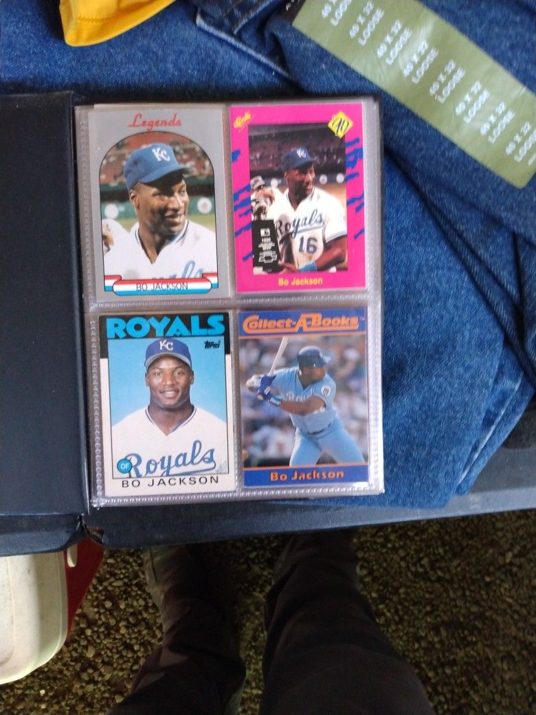 Album Of Bo Jackson Very Fine Cards
