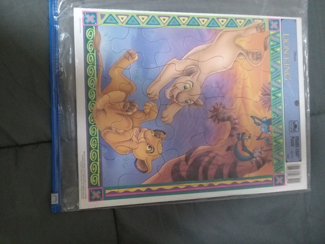 Vintage Lion King Puzzle