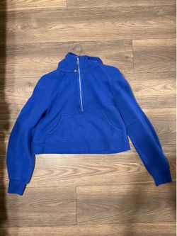 Lululemon - Cropped Half Zip Scuba