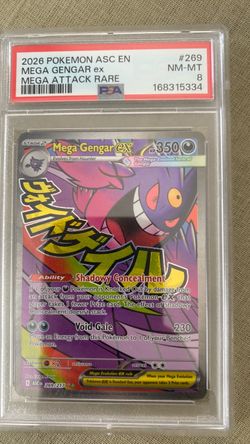 Mega Gengar ex PSA 8