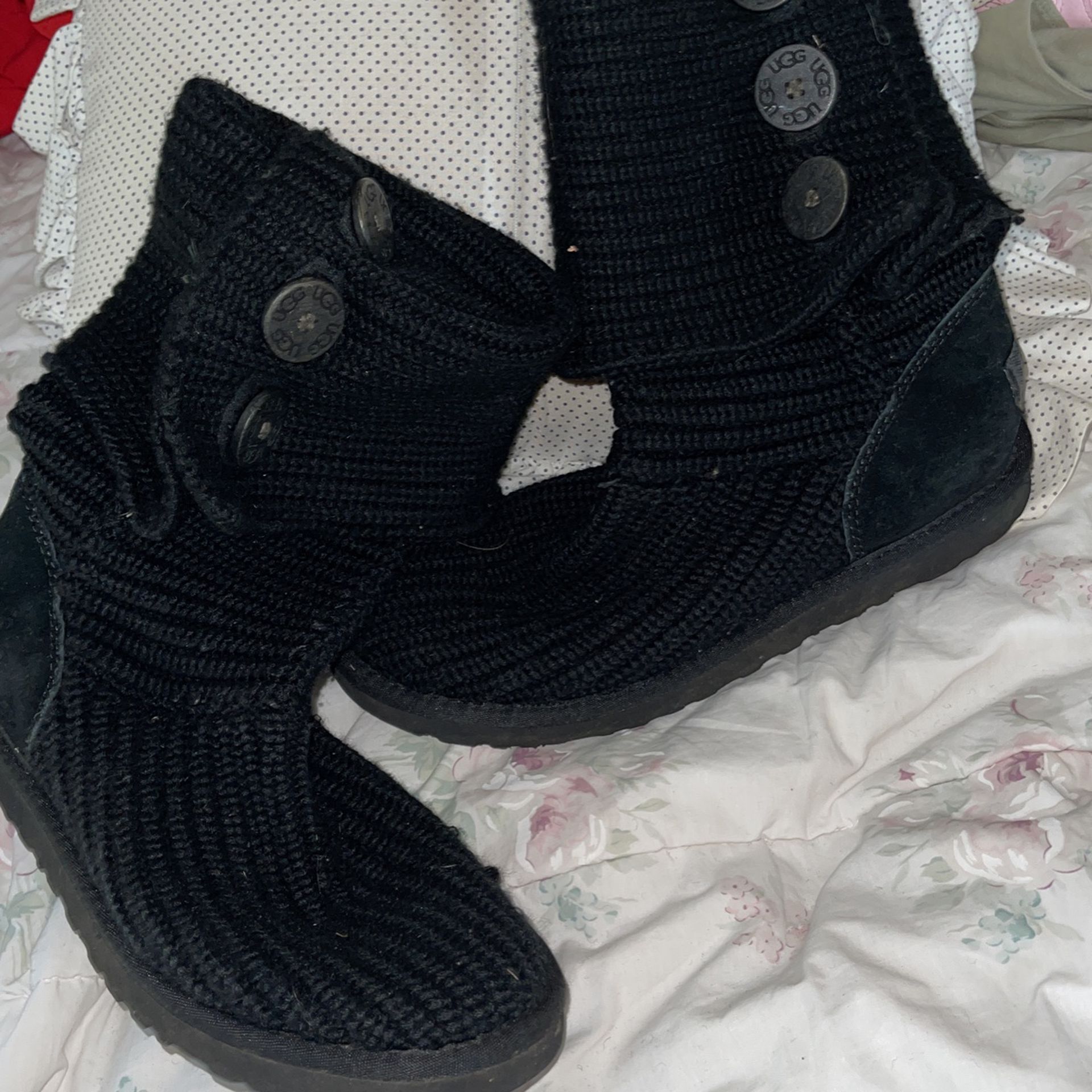 Great Knitting Uggs Boots For Women Size 9 