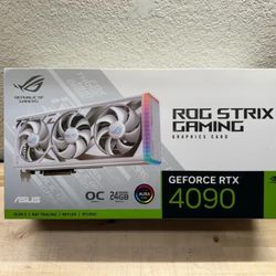 ASUS ROG STRIX RTX 4090 24GB White OC GPU New Sealed