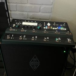 Kemper Stage With Powered Powered Kemper Kabinet 