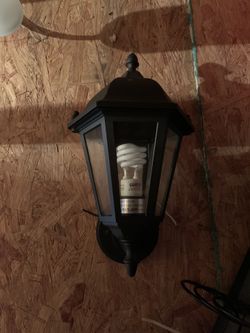 Black Wall Outdoor Lamp