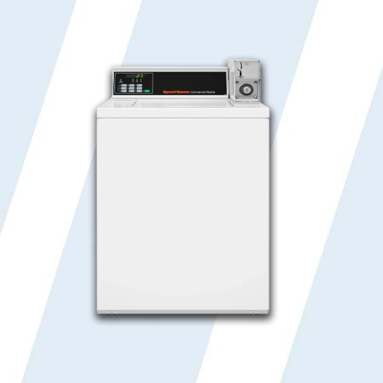 Speed Queen Commercial Top Load Washer with Four-Vane Agitator, Quantum® Controls model: SWNNC2SP115TW01