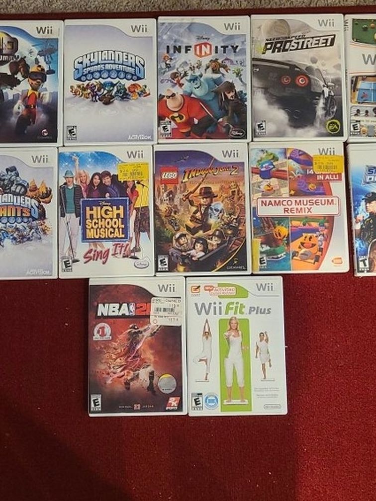 Wii Games 10 Each