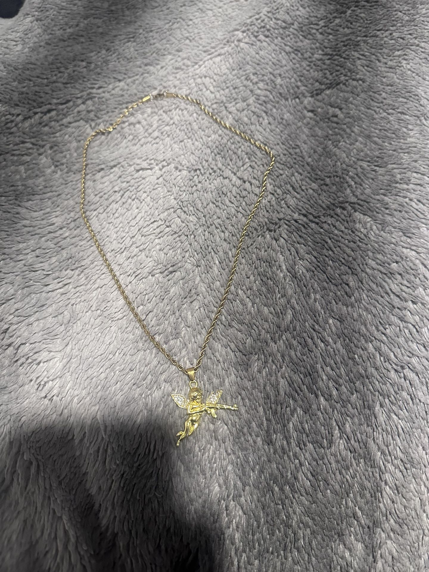 Gold Plated Rope Chain