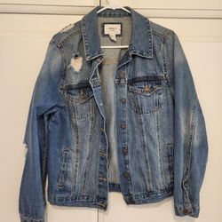 Womens Forever 21 Jean Jacket LARGE