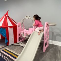 Toddler Swing and Slide