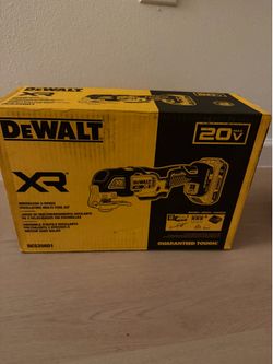 DEWALT XR 20-volt Max Cordless Brushless 3-speed 6 -Piece Oscillating Multi-Tool