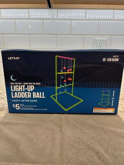 Let's Go Light-Up Ladder Ball Game Set