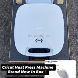 Cricut Auto Press Heat Press In The Box Brand New 