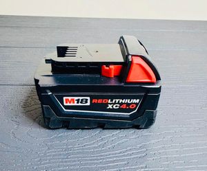 Milwaukee M18 4.0 Ah Lithium-Ion XC Extended Capacity Battery Pack 48-11-1840 New