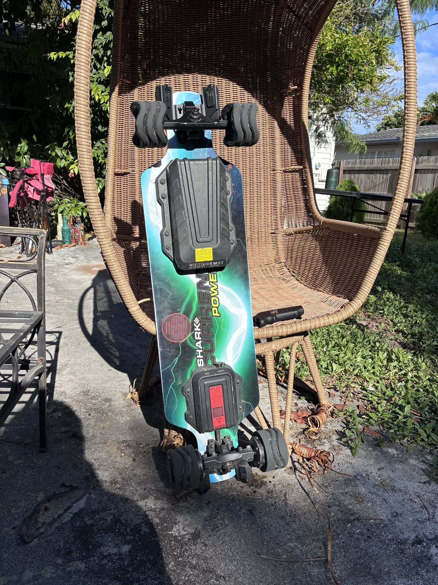 Electric Shark Wheel Power Board Longboard