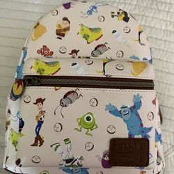 Loungefly Disney Pixar 25th Anniversary Icons Mini Backpack