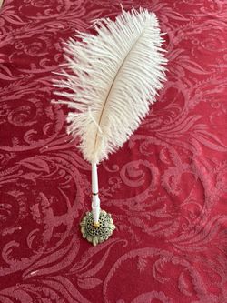 Feather Pen & Stand