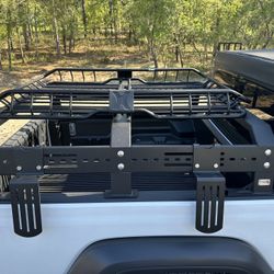 Fishbone Offroad 2020-Up Jeep Gladiator JT Half Height Tackle Bed Rack