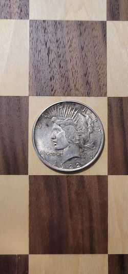1922 peace Silver Dollar 90% silver