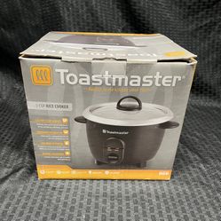 NEW - Toastmaster 5 Cup Rice Cooker 