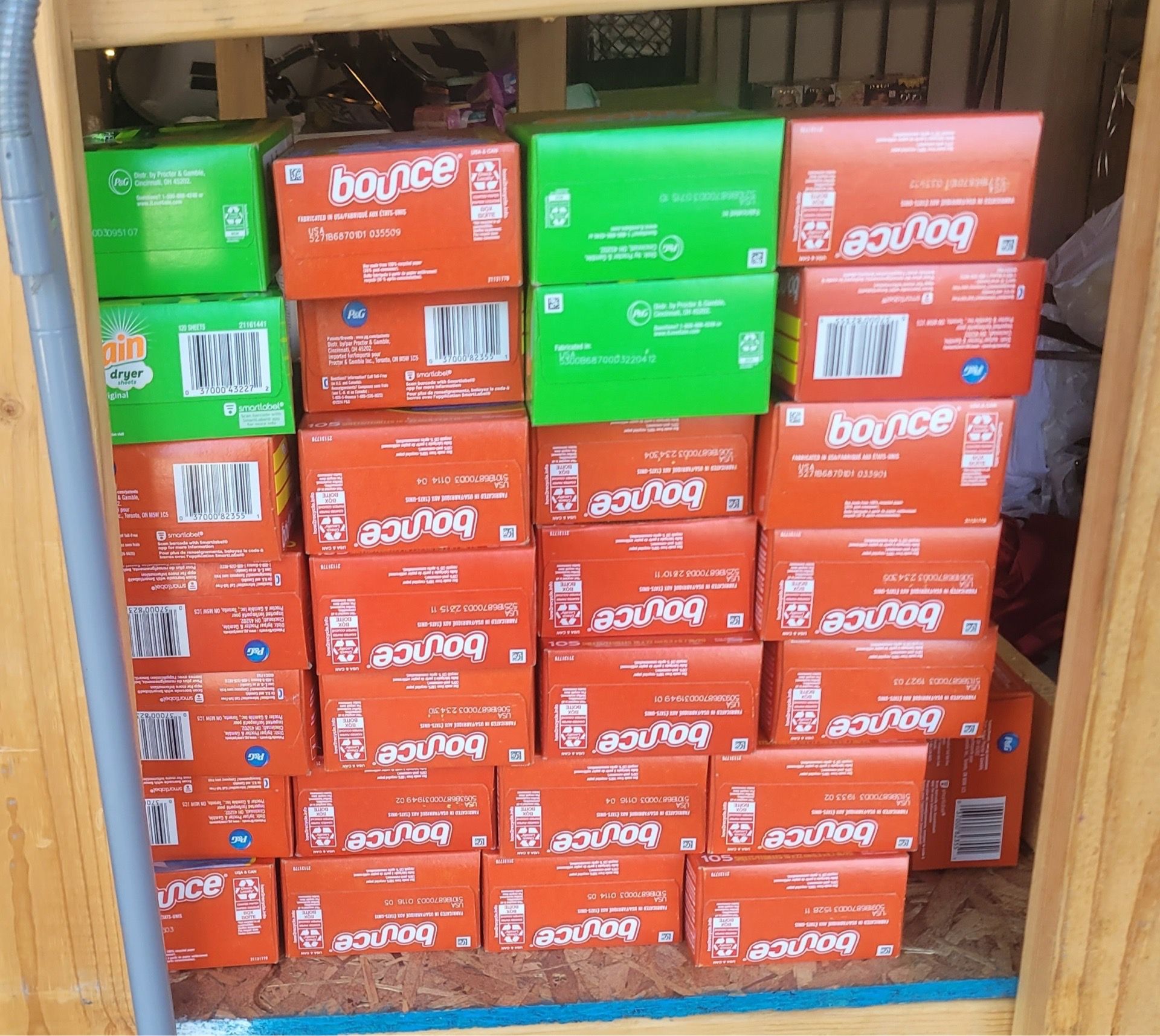 Bounce, Gain Dryer Sheets (2 for $8 each)