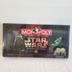 Collector's Edition Star Wars Monopoly 