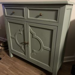 Teal Cabinet