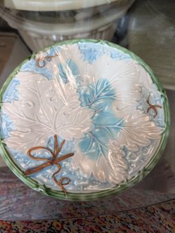Stafford Majolica plates