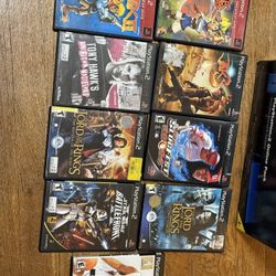 9 Sony Play Station 2 Games 