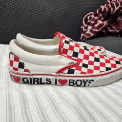 Checkered Vans