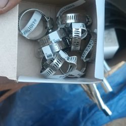 Worm Gear Ss Clamps Size 1/2"- 1"