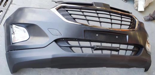 Complete Front Bumper Assembly For 2018 2019 2020 2021 Chevy Chevrolet Equinox  With Grilles And Fog Light Kit