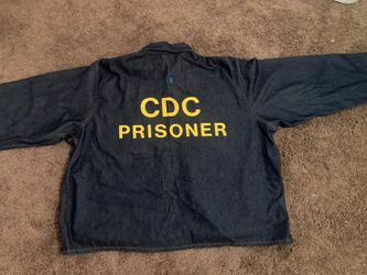 CAL PIA AUTHENTIC DENIM PRISON JACKET
