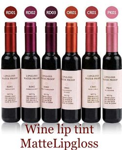 Wine Lip Tint Matte Lipgloss 💄 