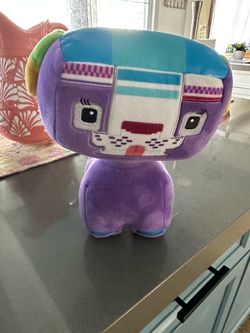 TY beanie Purple widget the dog