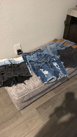 Girls denim shorts