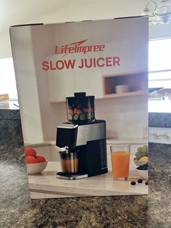 LifeImpree Slow Masticating Juicer – 150W Cold Press Juicer – New in Box