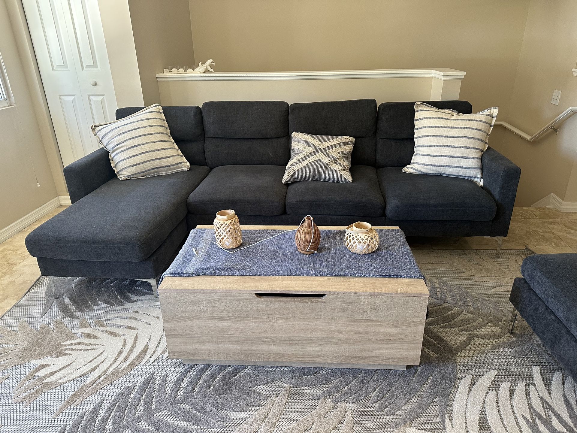 Sofa With Coffee Table