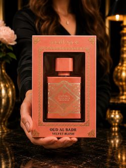 Dubai Oud Al Badr Velvet Blush EDP Spray, Regular Size 3.4 fl oz