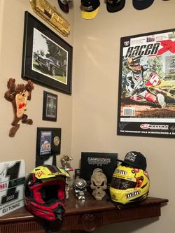 Kyle Bush Signed Helmet
