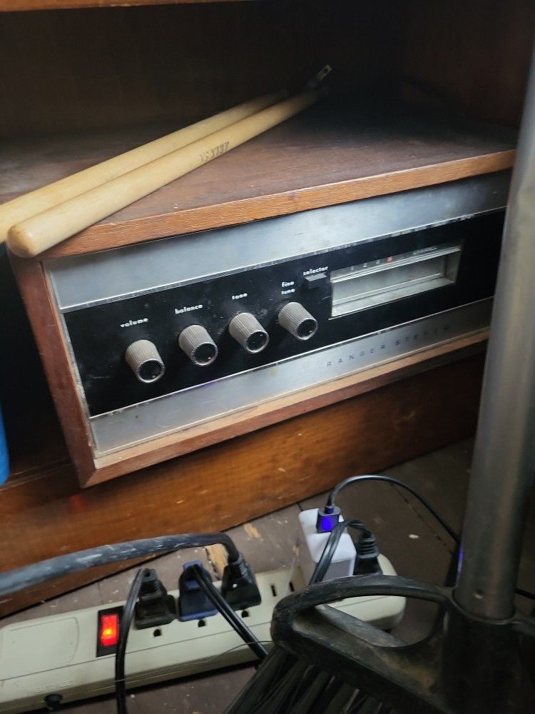 8 Track Player With Tapes
