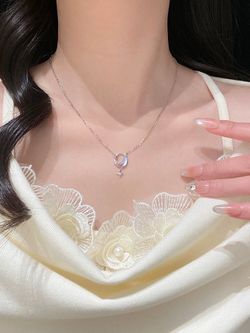 Star and moon necklace