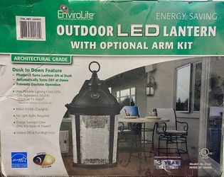 2 Outdoor LED Lanterns 