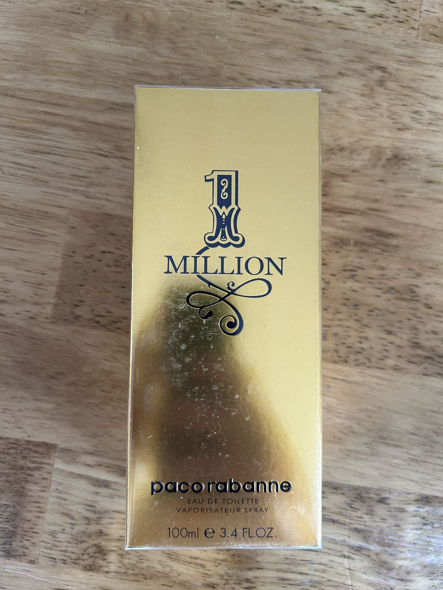 Sealed Paco Rabanne 1 Million Eau de Toilette 100Ml