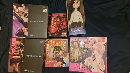 Anime figures for sell.