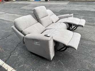 LAZYBOY POWER RECLINER SOFA.