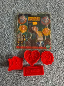 Disney's Pocahontas Themed Lollipop and Sugar Cookie Molds