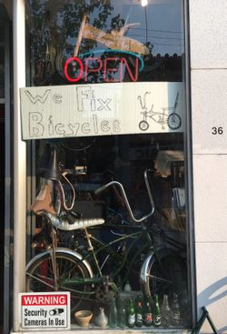 Shenandoah Bicycle shop