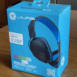 JLab JBuddies Play Gaming Wireless Kids Headset - Brand New