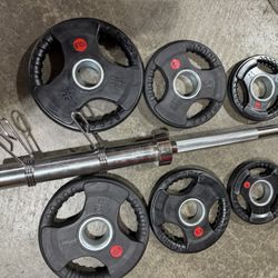Olympic Weights Bar Set