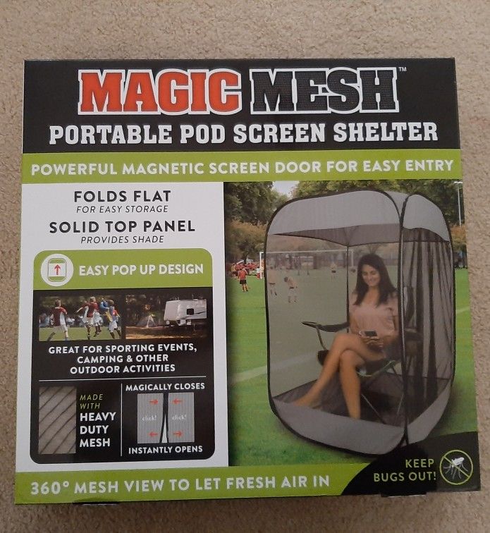Magic Mesh Portable Pod Screen Shelter
